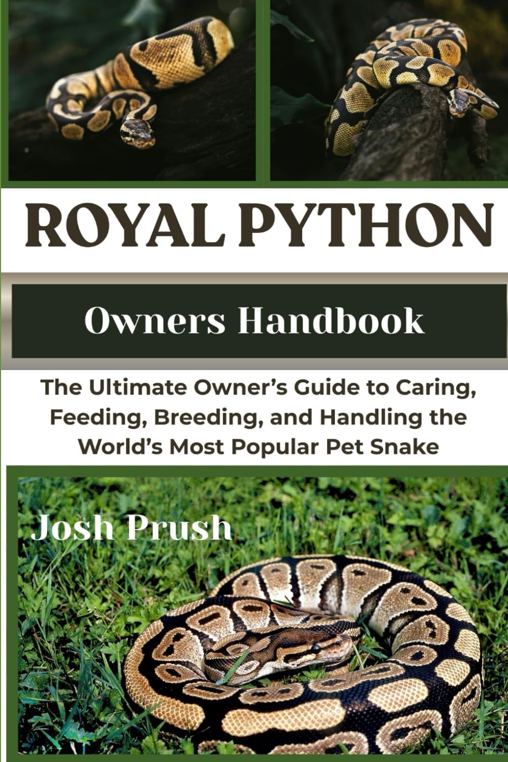 ROYAL PYTHON: The Ultimate Owner’s Guide to Caring, Feeding, Breeding, and Handling the World’s Most Popular Pet Snake