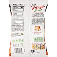 Vista 2 de Sensible Portions Garden Veggie Straws, Screamin' Hot, sin gluten y sin OMG, 4.25 onzas (paquete de 12)