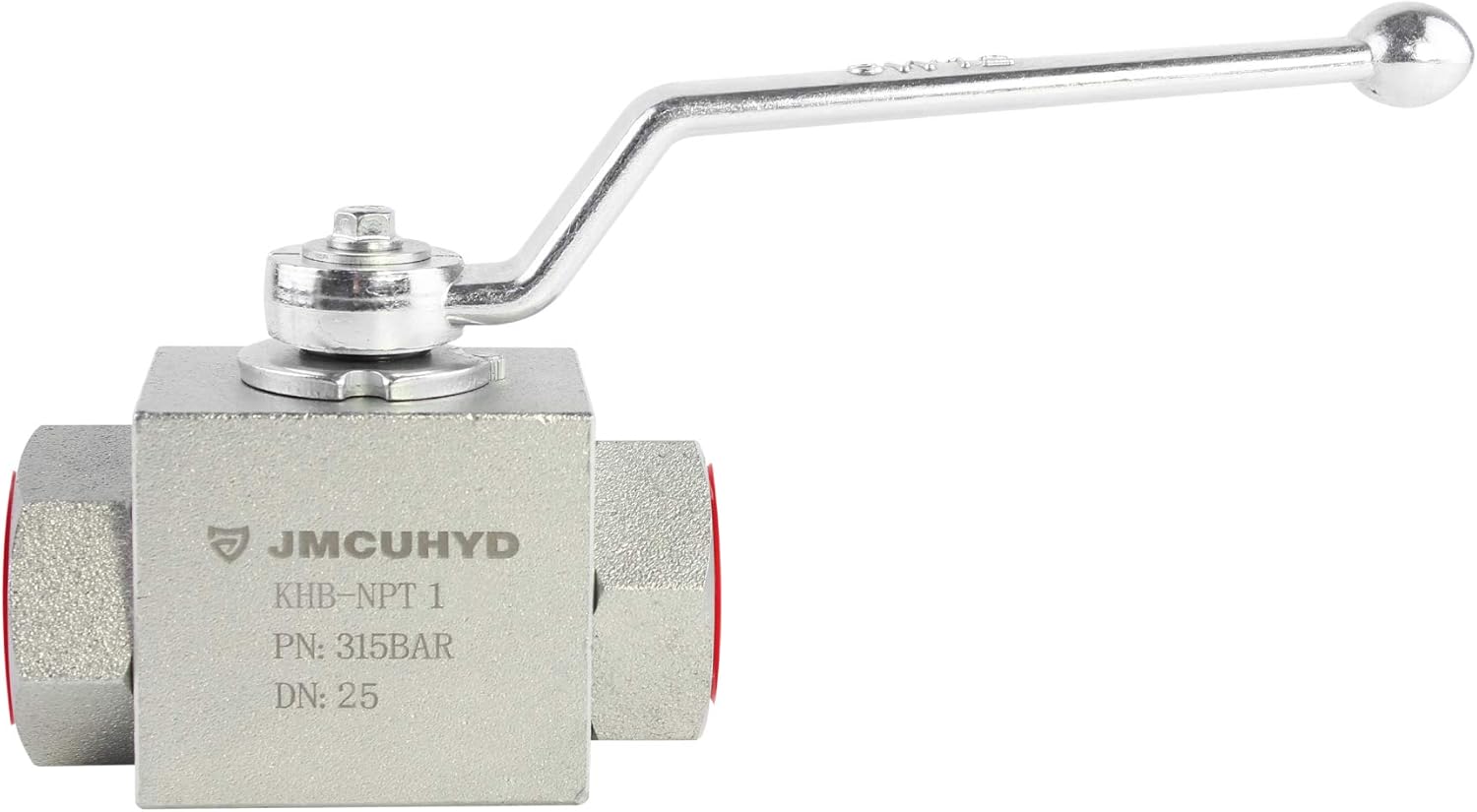JMCUHYD Hydraulic Ball Valve KHB 1 Inch NPT 4568 PSI Shutoff High