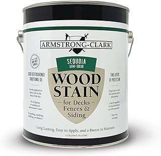 Armstrong Clark Deck and Wood Stain (1 Gallons, Sequoia Semi-Solid)