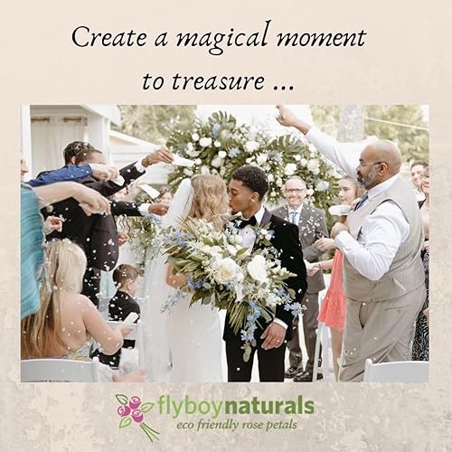 Miniatura 5 de Pétalos de rosa 30 tazas. Pétalos de rosa liofilizados conservados románticos para decoración de bodas