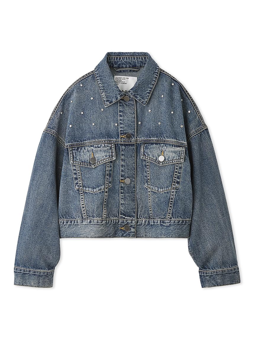 美品　ショート丈デニムジャケット　SERGE　日本製 美品 ショート丈デニムジャケット SERGE 日本製