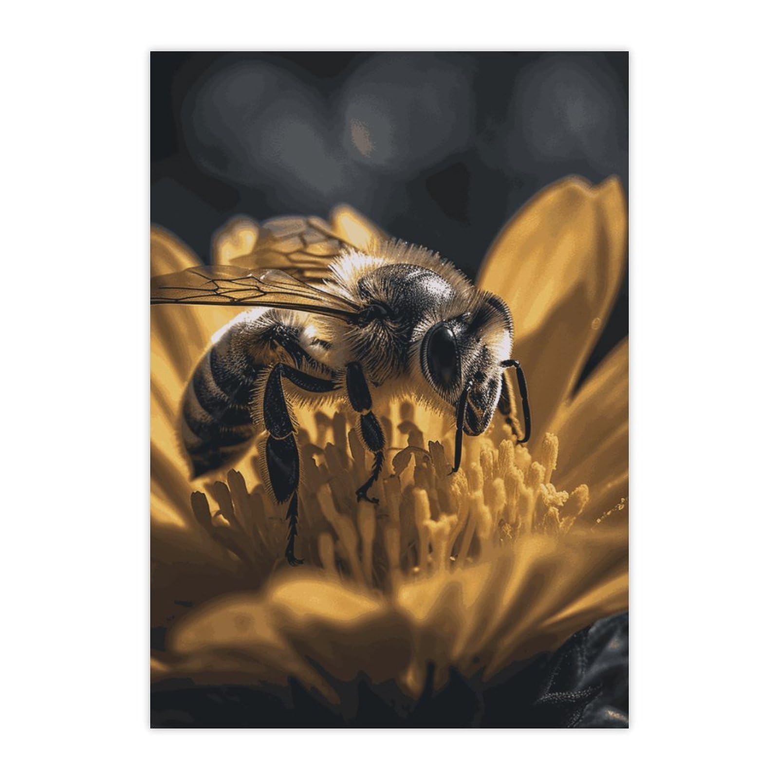 Autocollants abeille résistants à l'eau pour ne plus confondre vos gourdes et PC