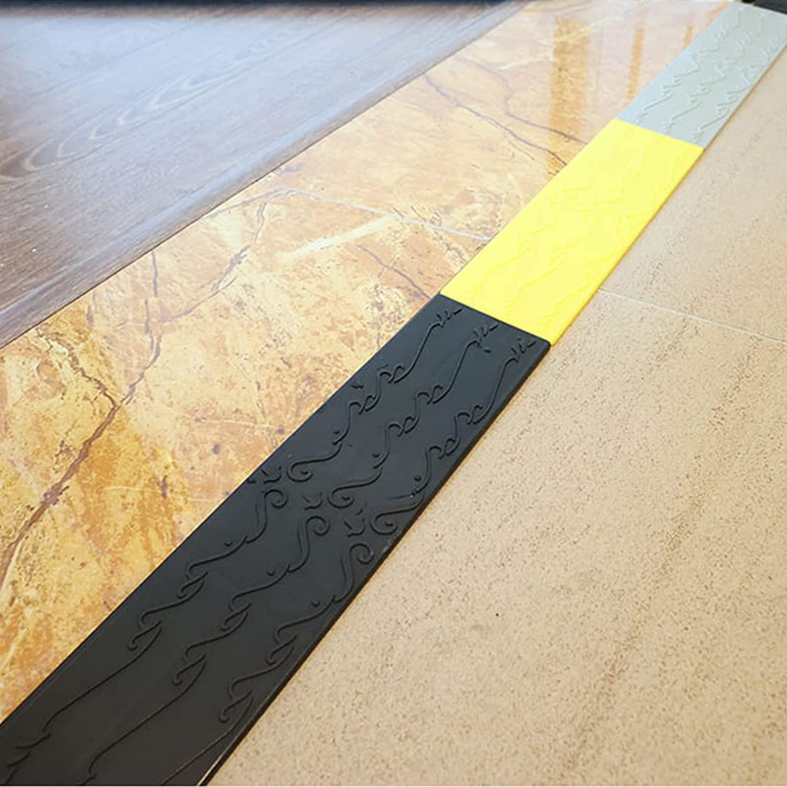 GUNEL 3-6,5 cm di Altezza soglia gradini rampa Rampe per marciapiedi per Porte Rampe Portatili Leggere per sedie a rotelle per marciapiede carraio Sedia a rotelle Skateboard Moto Scooter