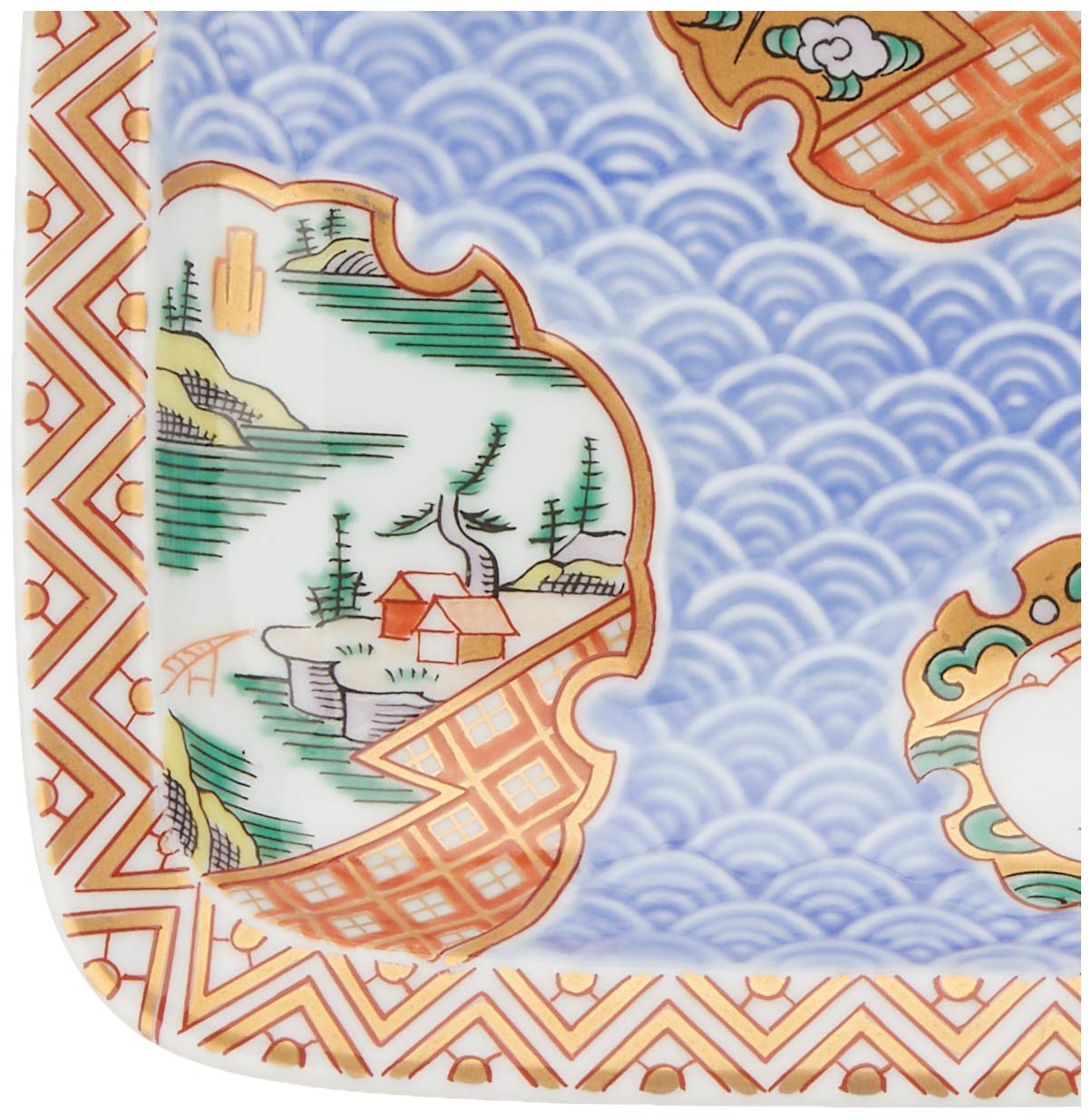 【再々値下げ】　新品　波佐見焼　林九郎窯　青波海鳳凰　アフテヌーンティー 再々値下げ】 新品 波佐見焼 林九郎窯 青波海鳳凰 アフテヌー