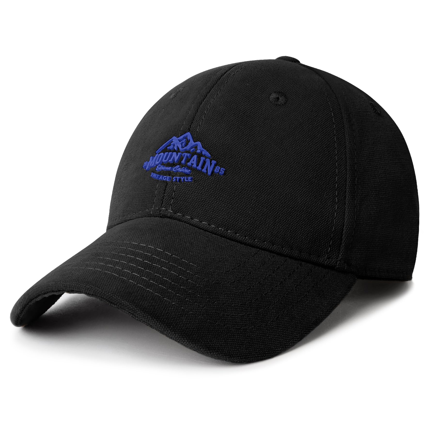 Baseball Cap Mens - Peak Embossed Patterns Baseball Hats, Classic Strapback Cap Adjustable Summer Sun Hat Sports Cap for Outdoor Men UK