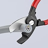 KNIPEX Cable Shears-Twin Cut Edges - 5