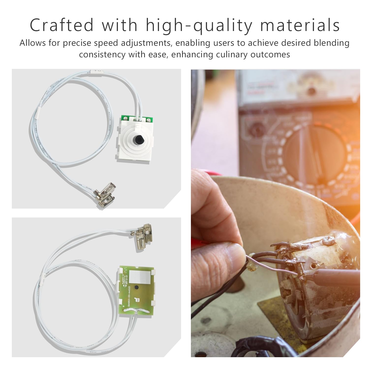 15955 Potentiometer Switch Replacement Compatible with Vita-Mix Blender to Variable Control The Speed/Power of Your Machine