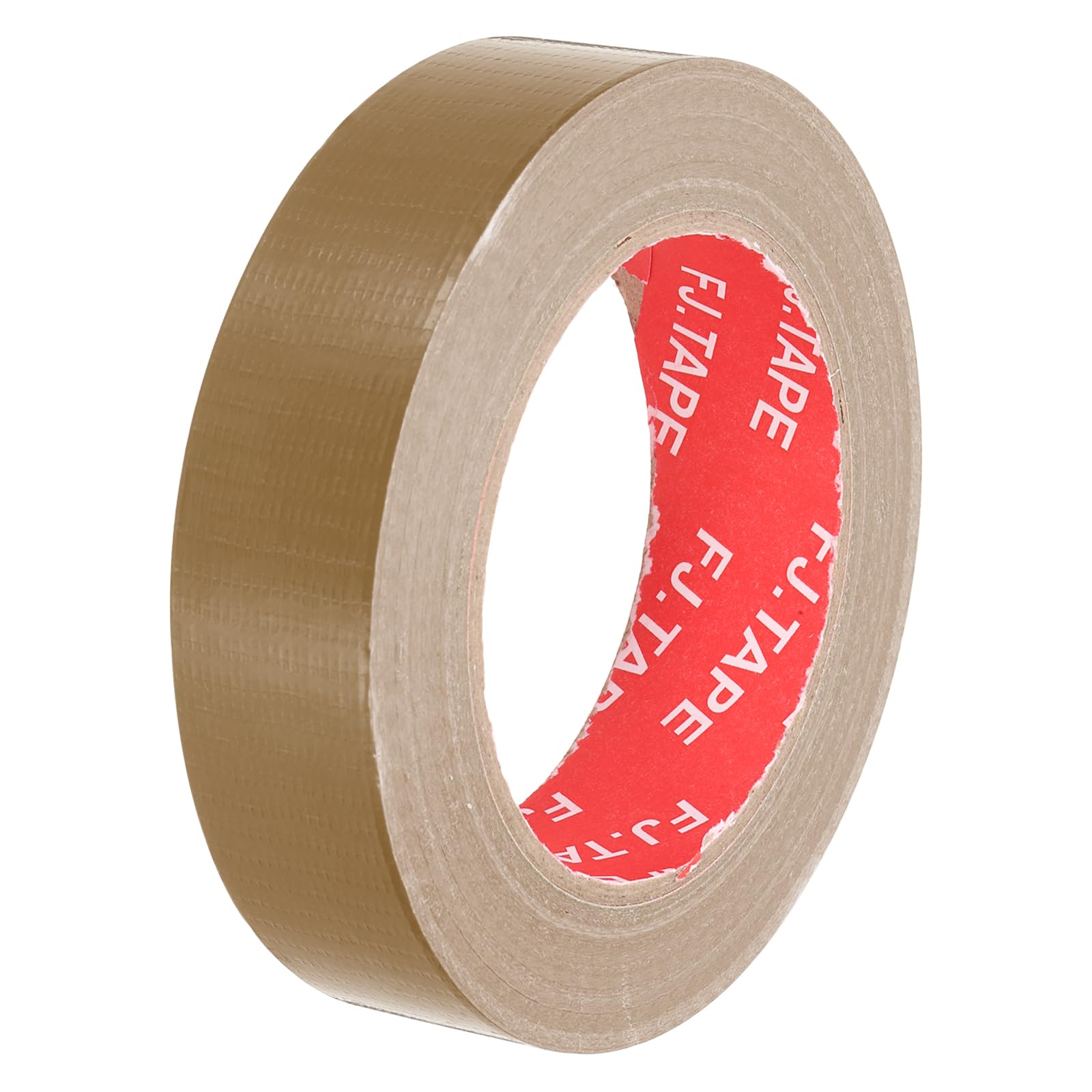 sourcing map Cloth Bookbinding Repair Tape Roll 1.1 Inch x 45 Yards Brown