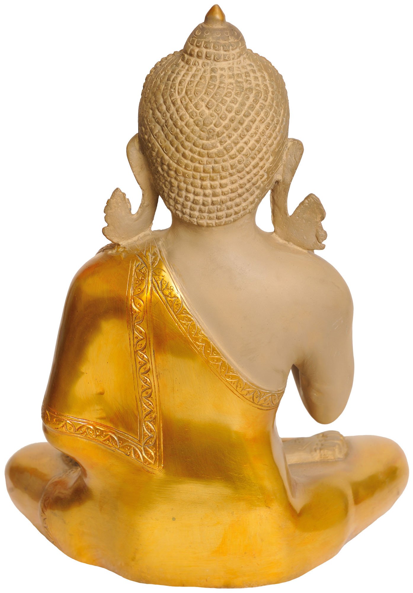Amazon｜エキゾチックインディアzcb78 Lord Buddha in Abhaya Mudra