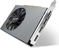 Placa gráfica GT 730 4GB GDDR3 GPU 4X HDMI, configuração de 4 monitores independentes, placa de vídeo DDR3 de 64 bits para computador, PC, ITX, slot único PCI Express