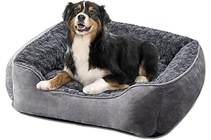 Calming Moochpaws Rectangle Dog Bed