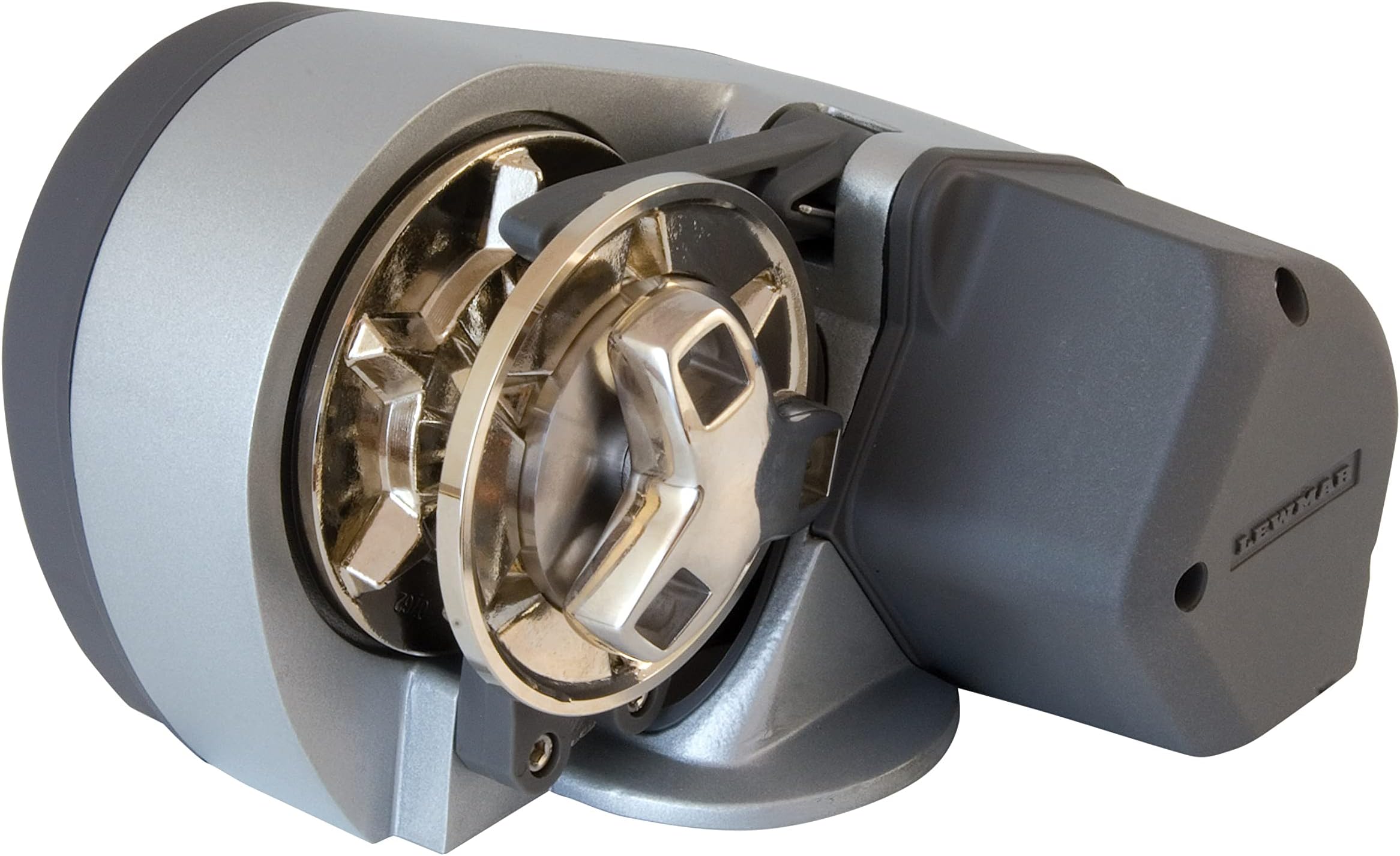 Pro Sport 550 12V Windlass for 1/4" G4 Chain, Manual Freefall, Maximum pull 550 lbs., Port Side Mounted Gypsy, for Boats 20'-30' - 2020201167