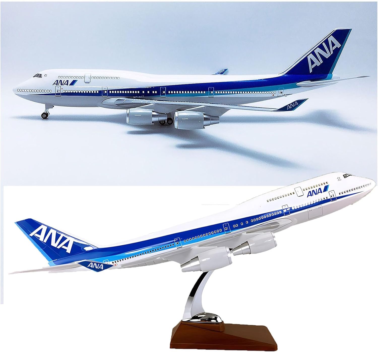 全日空 ANA 航空会社 B747-400 1/150 スケール 18.5 インチホイール