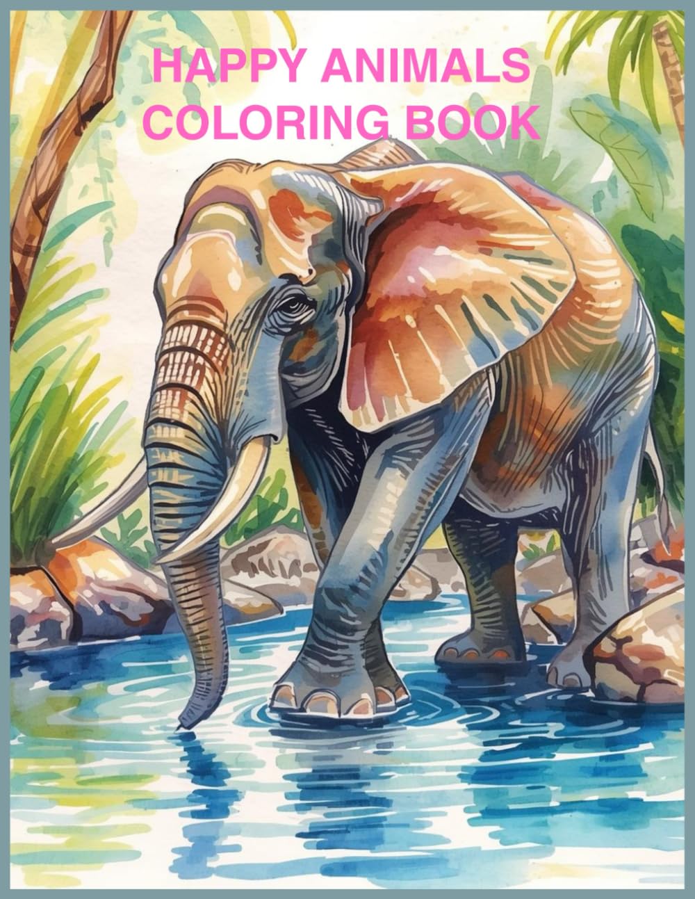 COLORING BOOK (Animal Coloring Books for Kids)
