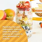 Manitoba Harvest Hemp Yeah! Granola, miel & Avoine, 283 g, avec 21 g de protéines, 5 g Omégas, 3 g de fibres et < 10 g Sucre par portion, biologique, non-OGM, emballage mai Varier (paquet de 2)