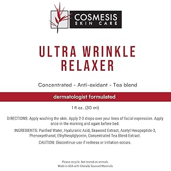 Amazon.com: Ultra Wrinkle Relaxer Rejuvenating Serum