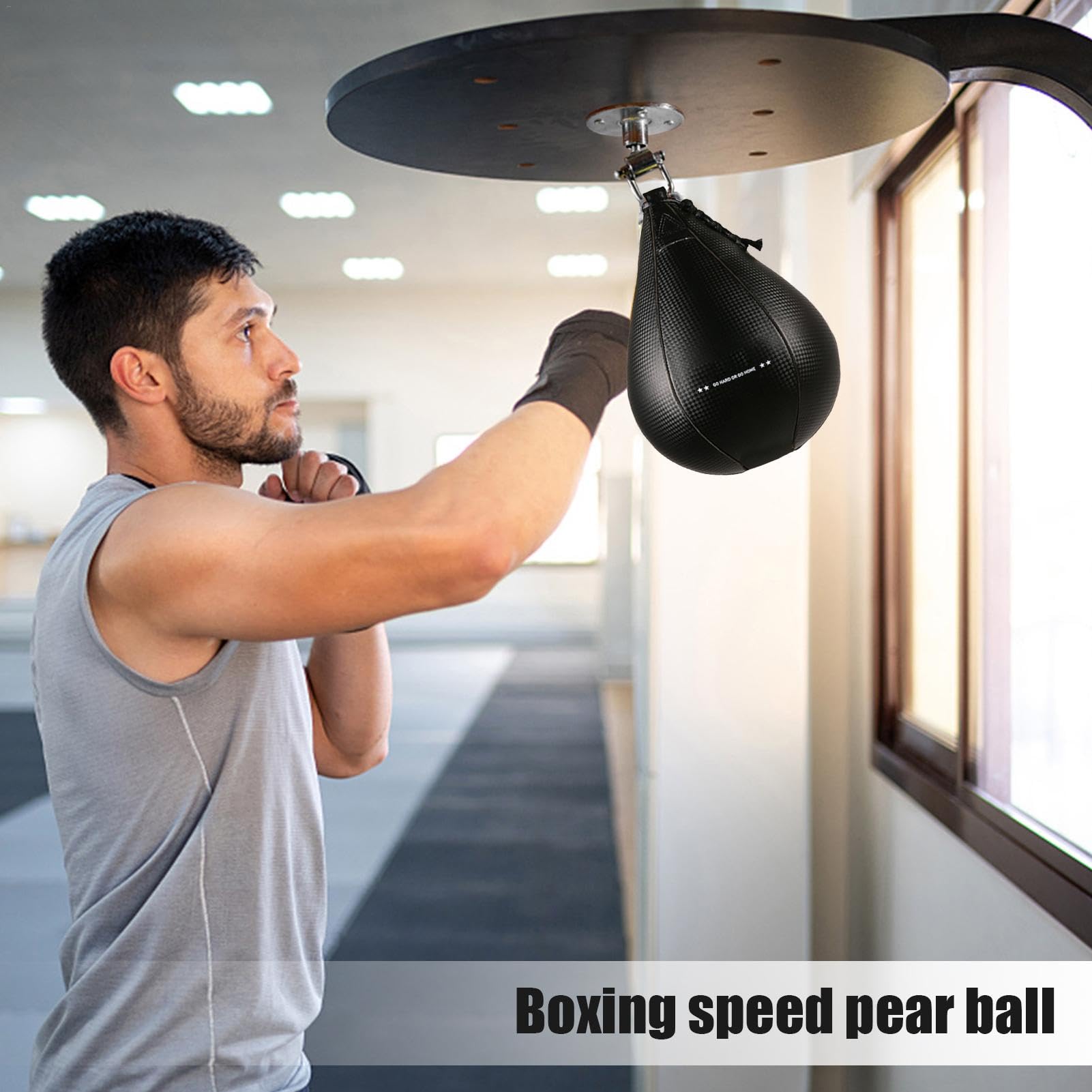 XIAOXIAOYU Box-, Punching-Speed-Bag - Praktischer Übungs-Speedbag, Speedbag-Blase | Verschleißfeste -Boxtasche, Boxtrainingsausrüstung für das -Fitnessstudio
