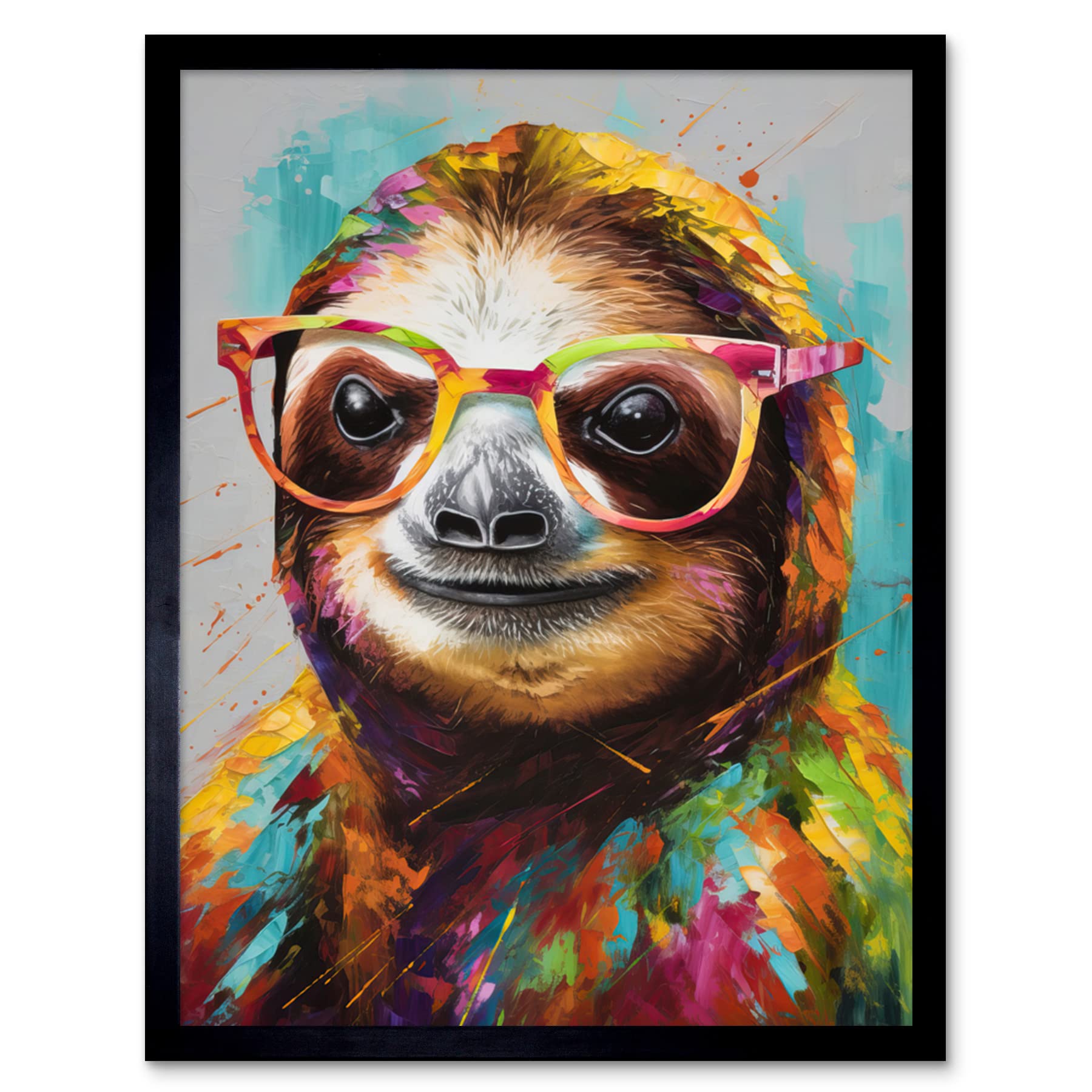 Sloth With Glasses