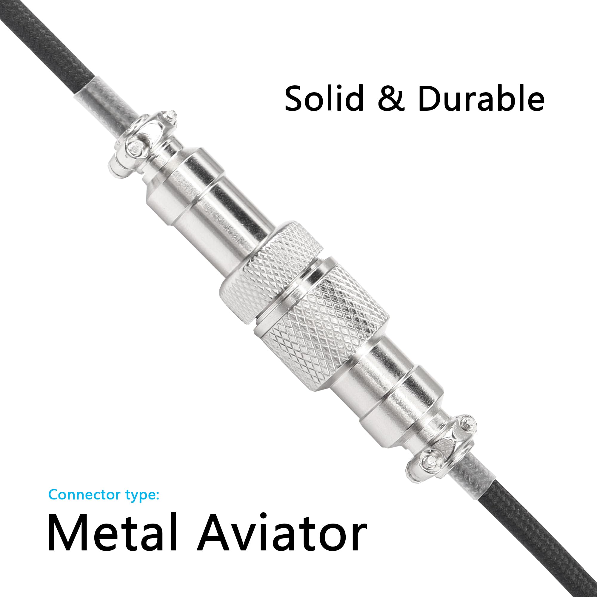 Cavo a spirale a molla per tastiera meccanica USB tipo C Linker