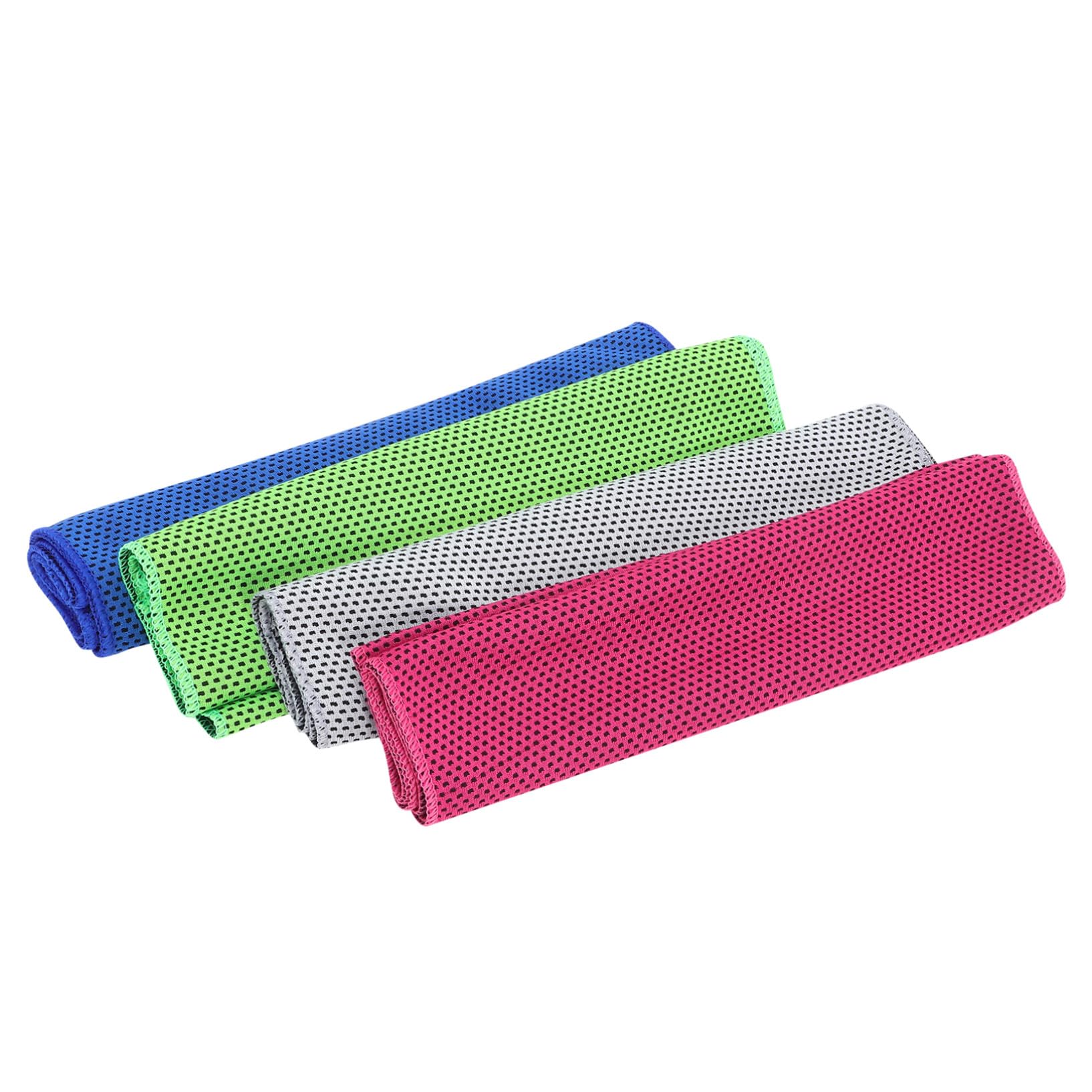Toddmomy 5 Ensembles Serviette de Sport Froide Serviettes de Sport Douces pour la Peau de Confort de randonnée Respirante à séchage Rapide Polyester