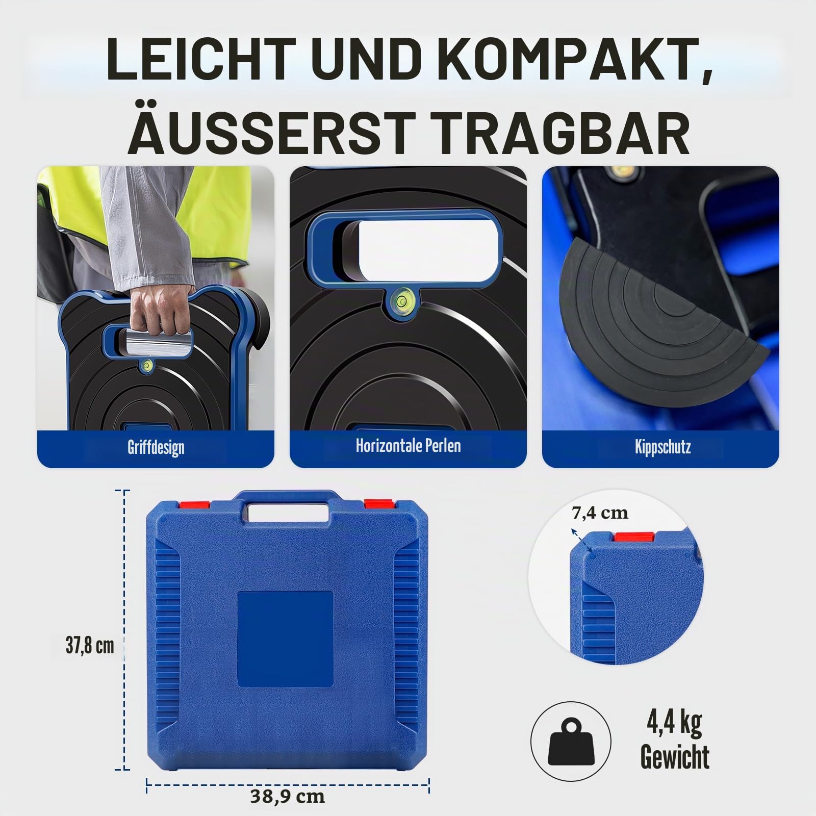 Kabellose Kältemittelwaage, digitale Freonwaage mit tragbarer Fernbedienung, Bluetooth-Ladewaage für Klimaanlagen, HVAC-Freonwaage mit tragbarem Koffer für Freon-Rückgewinnungsladung R32,R454B