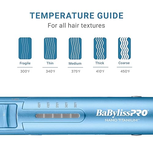 Miniatura 7 de BaBylissPRO Plancha de acero inoxidable ultra suave de 1 pulgada, alisador de cabello, rizador y herramienta de rizado en uno