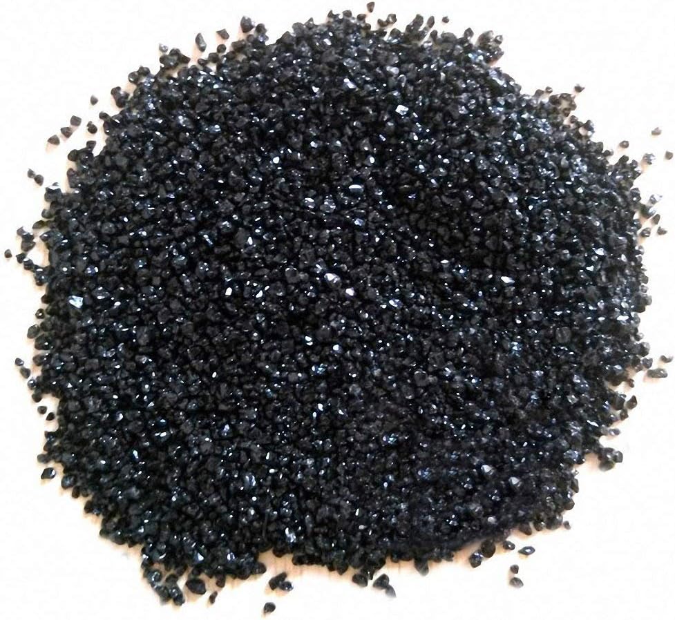 CHOOSTIX Aquachoo Aquarium Decor, Substrate, Gravel, Sugar Sand, Black