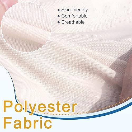 Miniatura 4 de 14 fundas de cojín de patio para 7 piezas, muebles de exterior, juegos de asientos seccionales, resistentes al agua, más 2 almohadas (caqui, 24.8