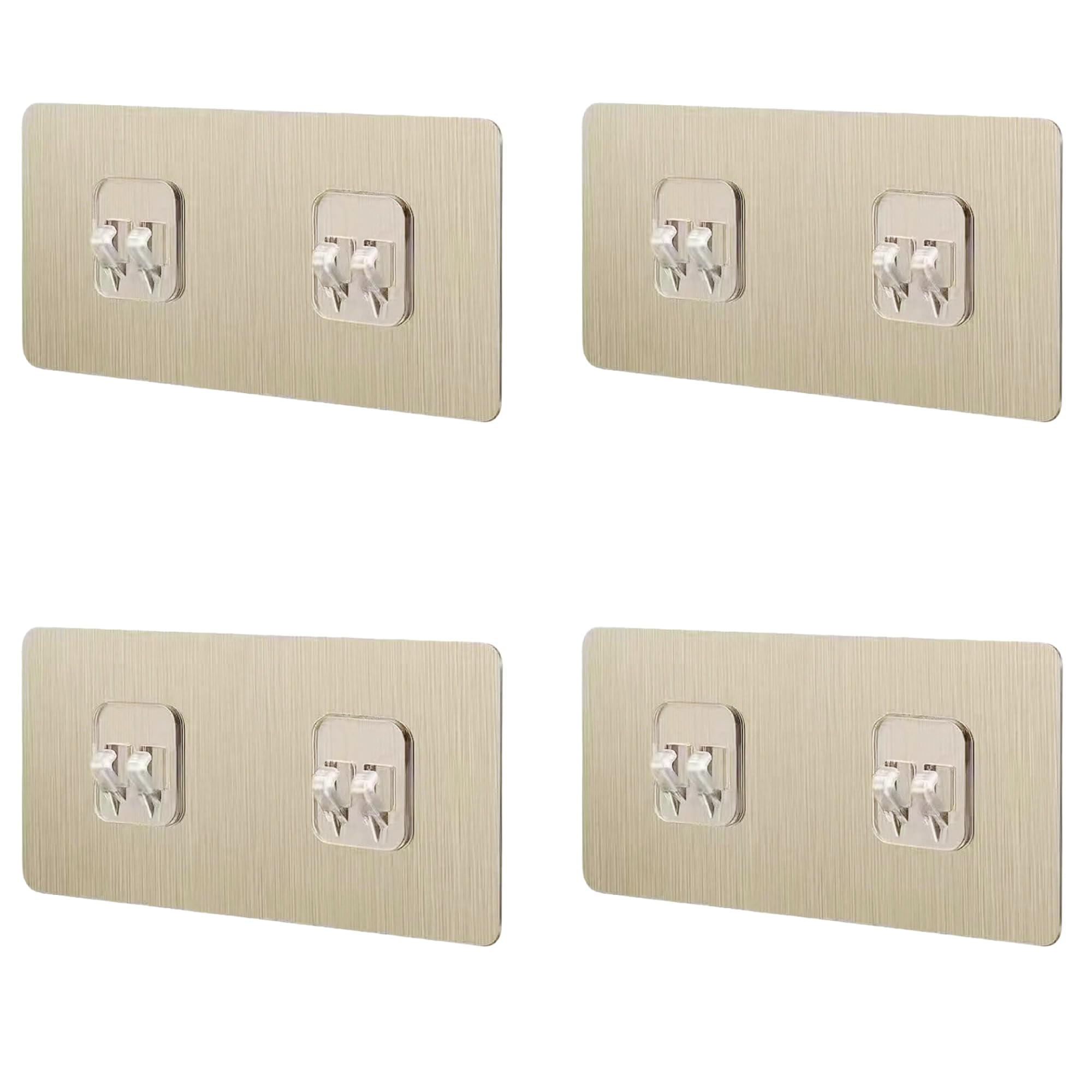Misa Mart Magic Self Adhesive Sticker for Bathroom and Kitchen Wall Hanging Hooks Upgraded self-adhesive hook waterproof strong adhesiveness Pack of 4 Pcs (Size- 12X7 Cm) (B0D8WGV8RJ) Amazon Price History, Amazon Price Tracker