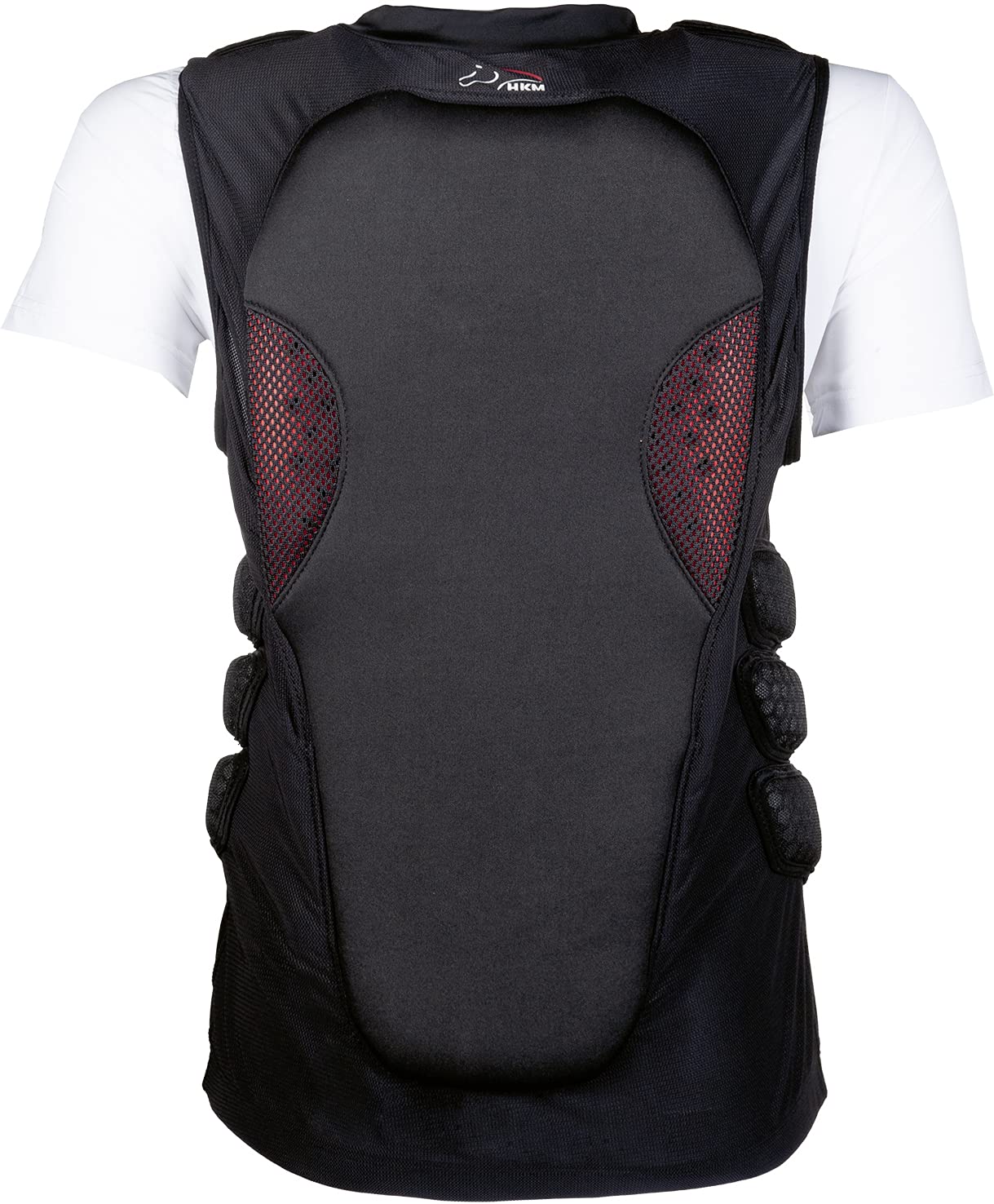 HKM Protector de espalda Shelter, color negro.