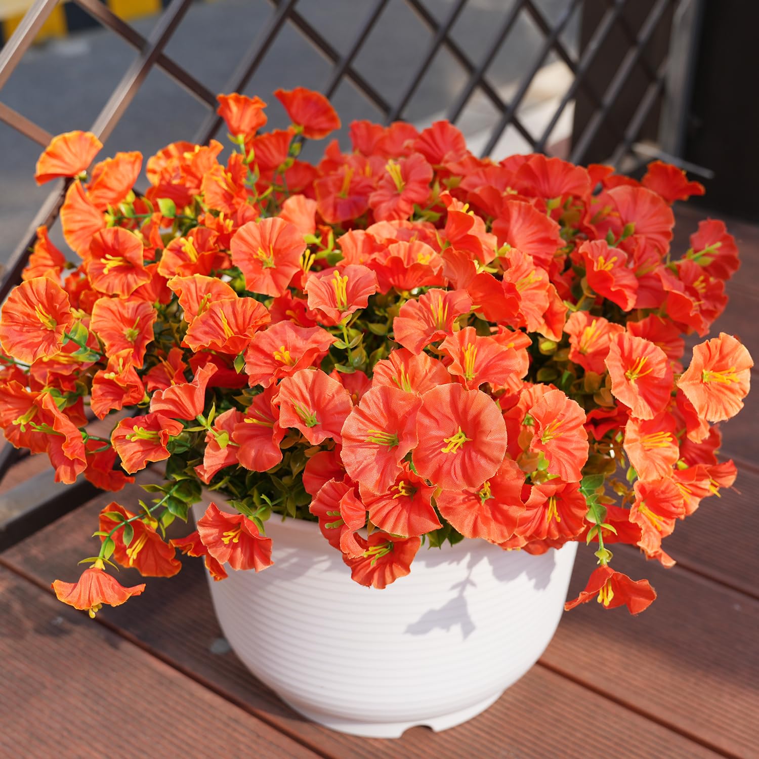 maxkes 16 Bundles Artificial Flowers
