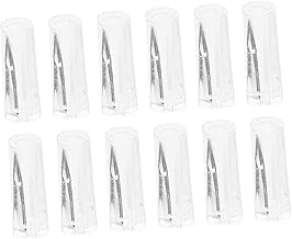 BESTOYARD 24 Pçs Veneziana Alça Acessórios De Cortina Persianas Para Janela Abridor De Cortina Persianas Cego Varinha Aperto Transparente Haste Cega Lidar Com Tampas De Varinha Cega