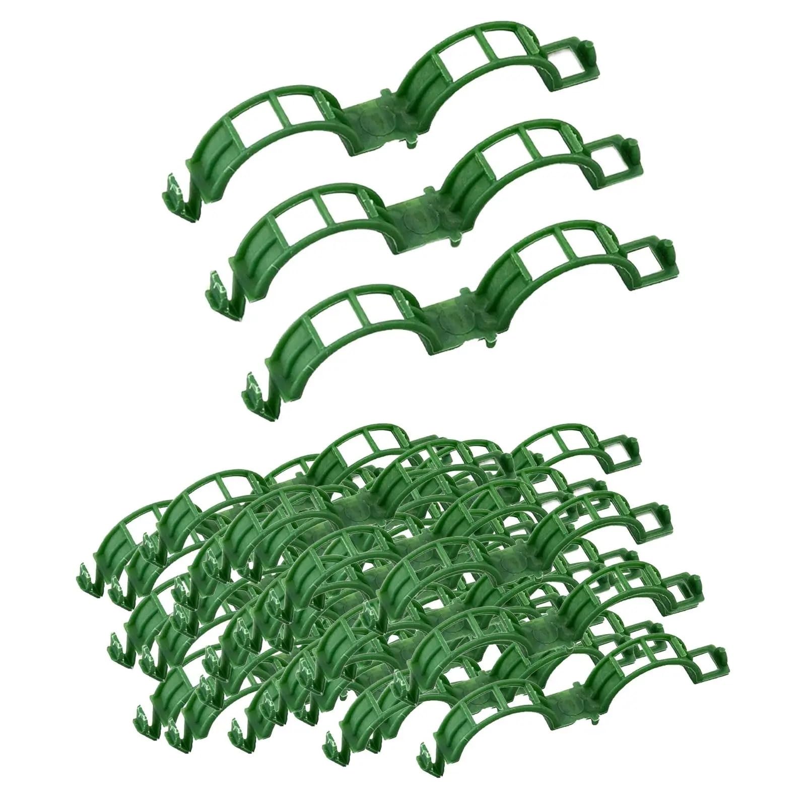Attaches pour Plantes de Jardin, Clips de Support for Plantes, 100/200/300 pièces, en Plastique réutilisable for tomates et Plantes grimpantes(200pcs)
