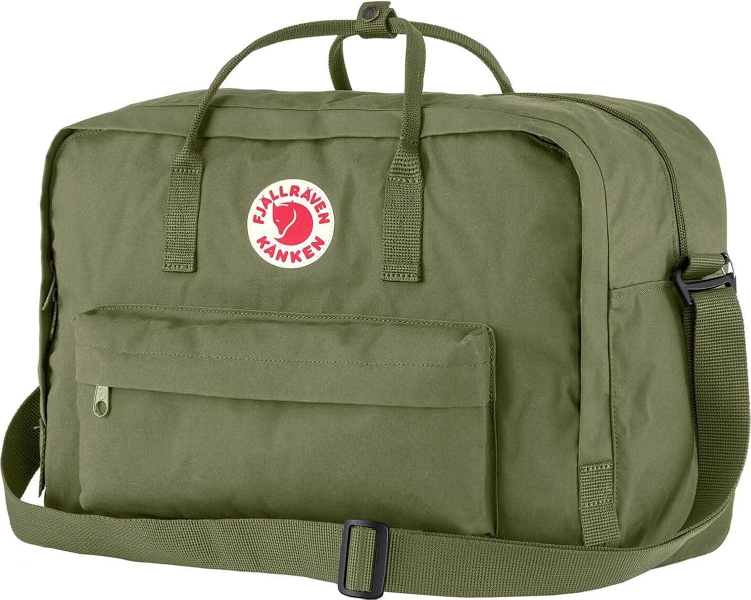 Fjallraven Kanken Weekender Bag, Large Travel Tote and Duffel for Overnight and Everyday Carry, Green - Image 3