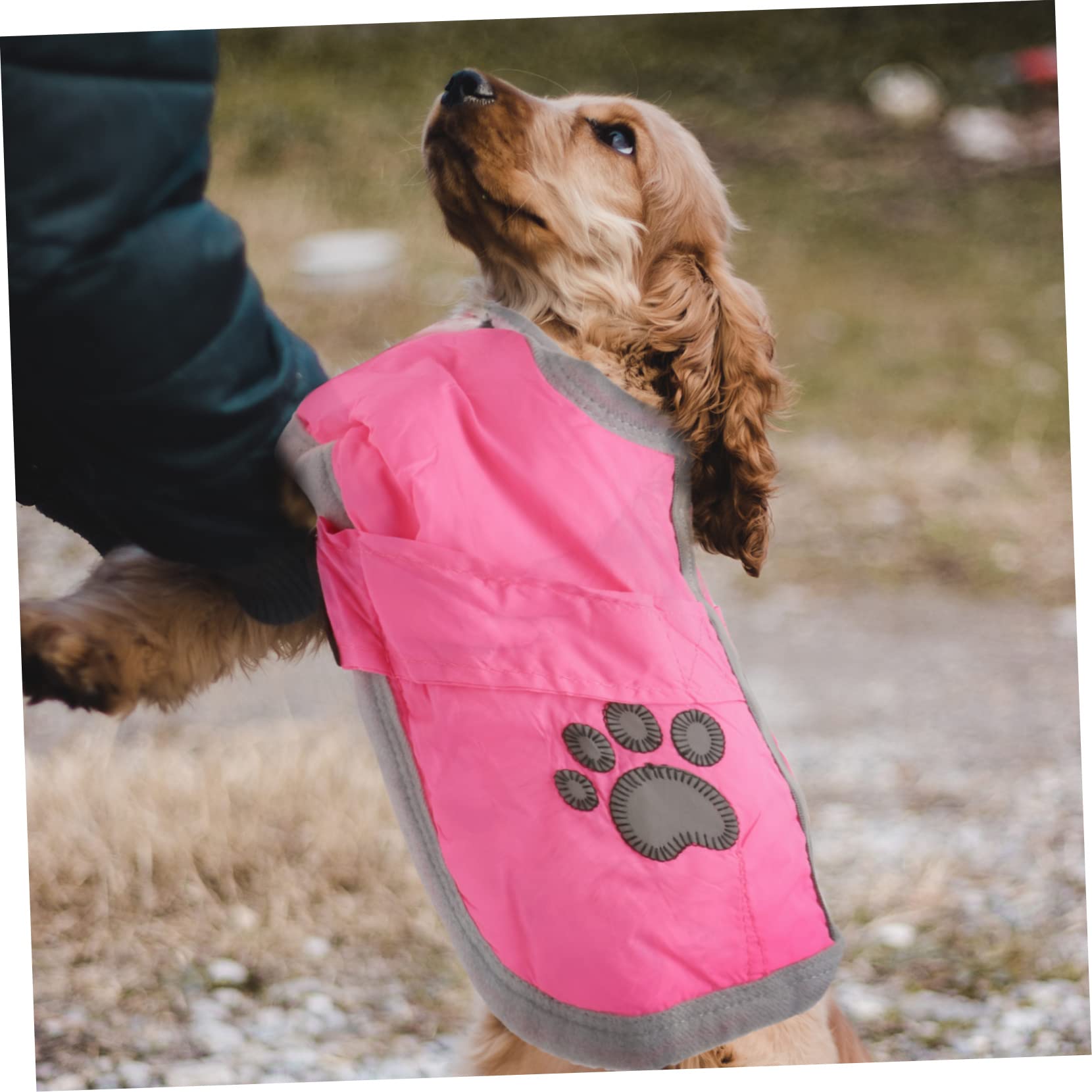 Housoutil 2 Stücke Reflektierende Wärme Hund Mantel Loft Reversible Fleece Weste Für/mittelgroße/große Hunde Größe L Gemütliche