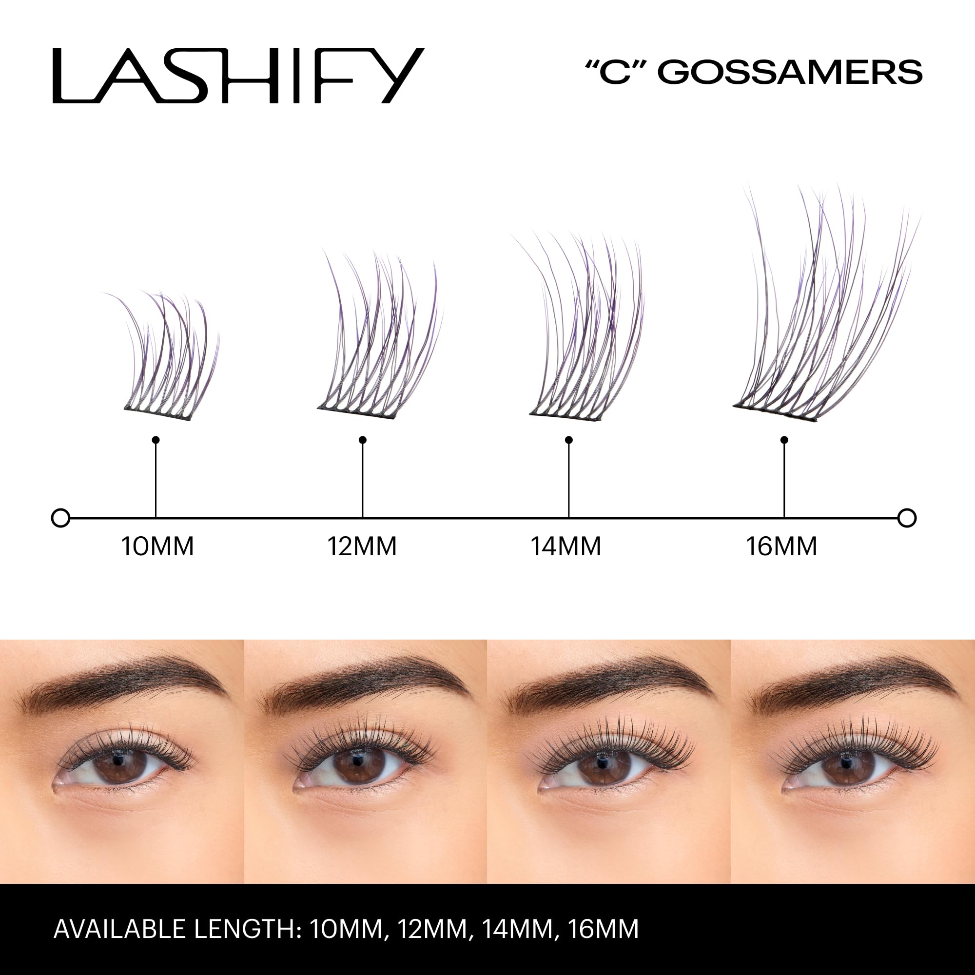 Lashify Curl Gossamer Eyelash Extensions Refill