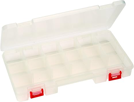 WOODRIVER Small 13 Compartment Storage Box