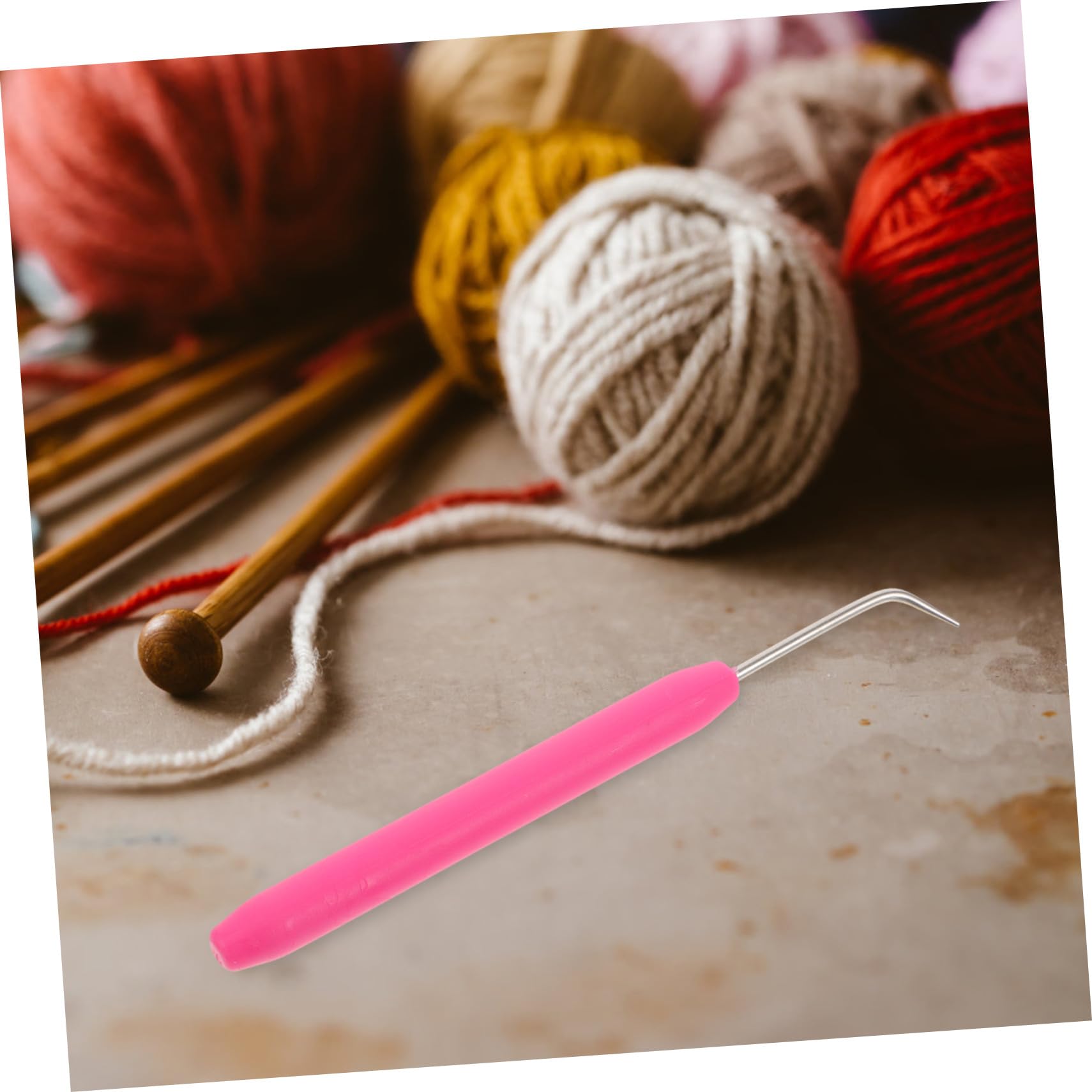 Métier à Tricoter en Plastique Rectangle pour Écharpes et Bonnets, Outil de Tricot Manuel Créatif, Kit 1 Set, Performance Fiable et Efficacité Accrue Couleur Aléatoire