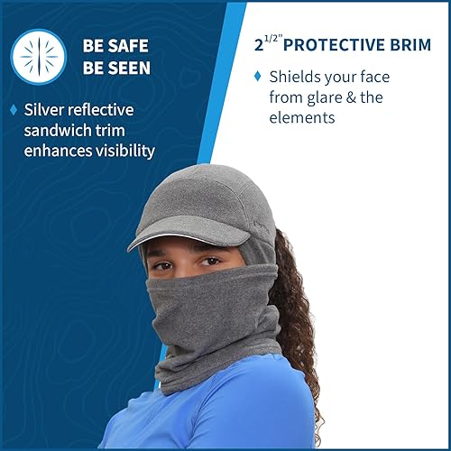 Miniatura 3 de TrailHeads Trailblazer Adventure - Juego de regalo para mujer con gorro de cola de caballo y calentador de cuello de micro