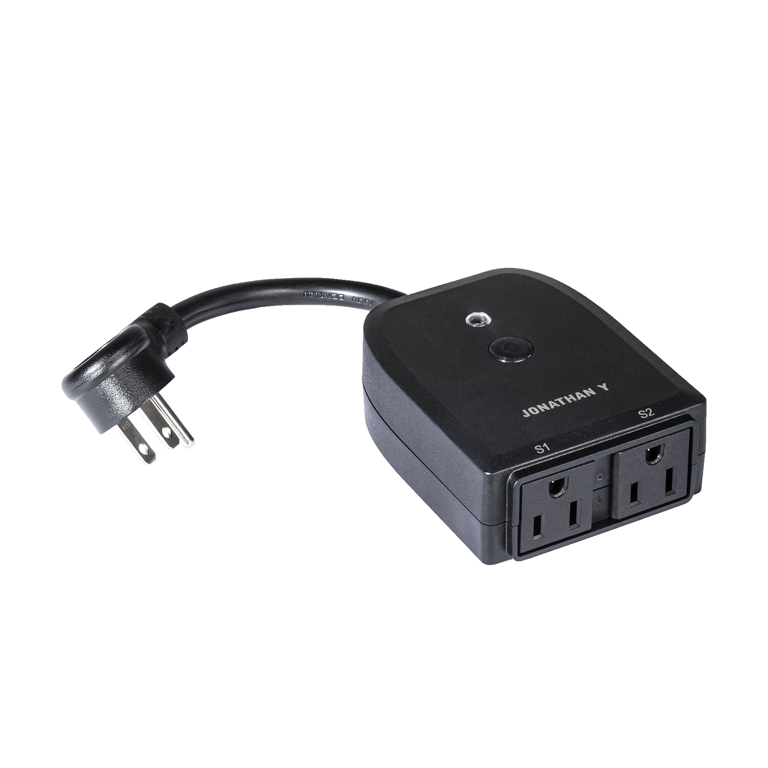 eyely GLP1003A Outdoor Smart Dual Plug No Hub Required WiFi Remote App Control Alexa Google Home Assistant Compatible