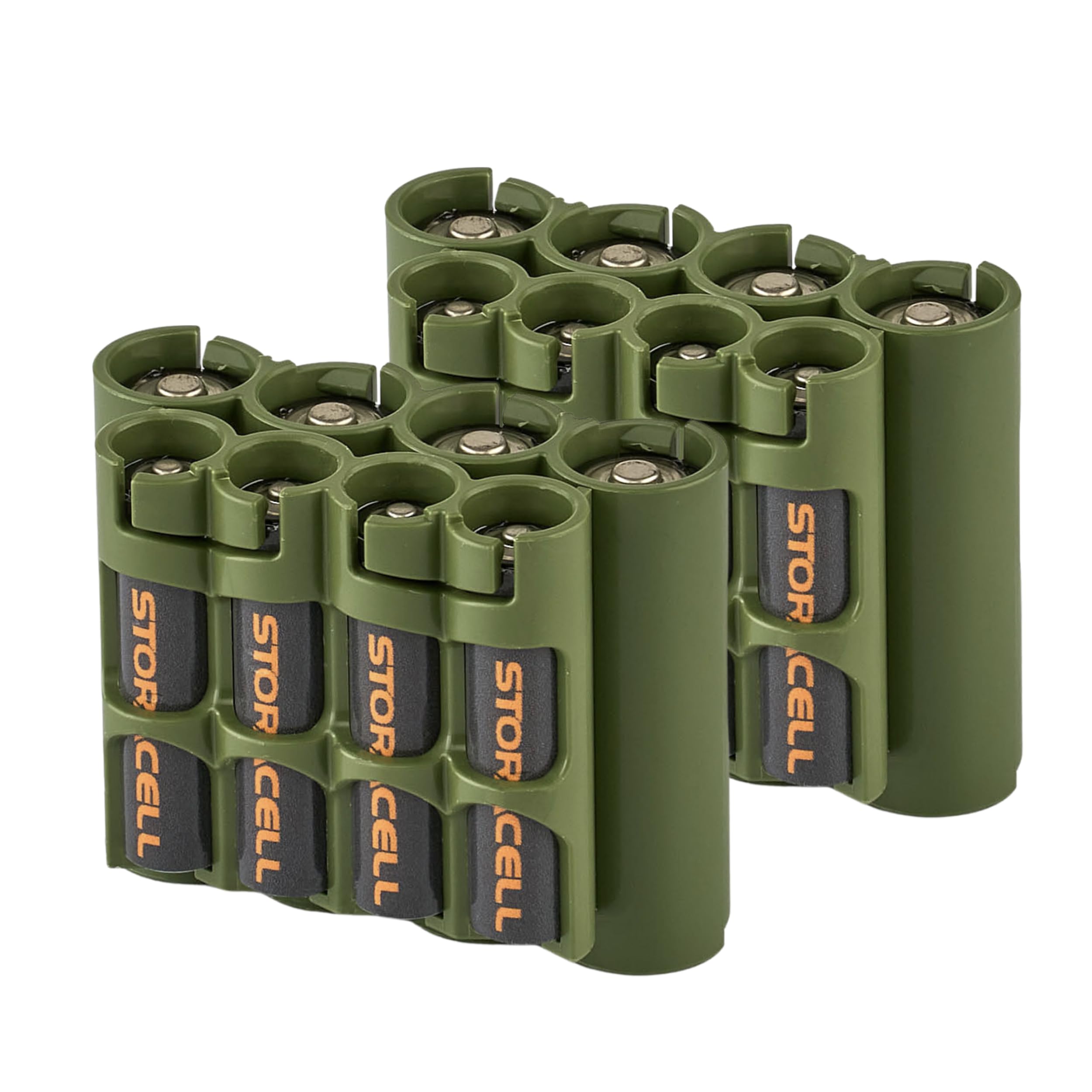 Storacell AA + AAA Combo Battery Caddy (Pack of 2)