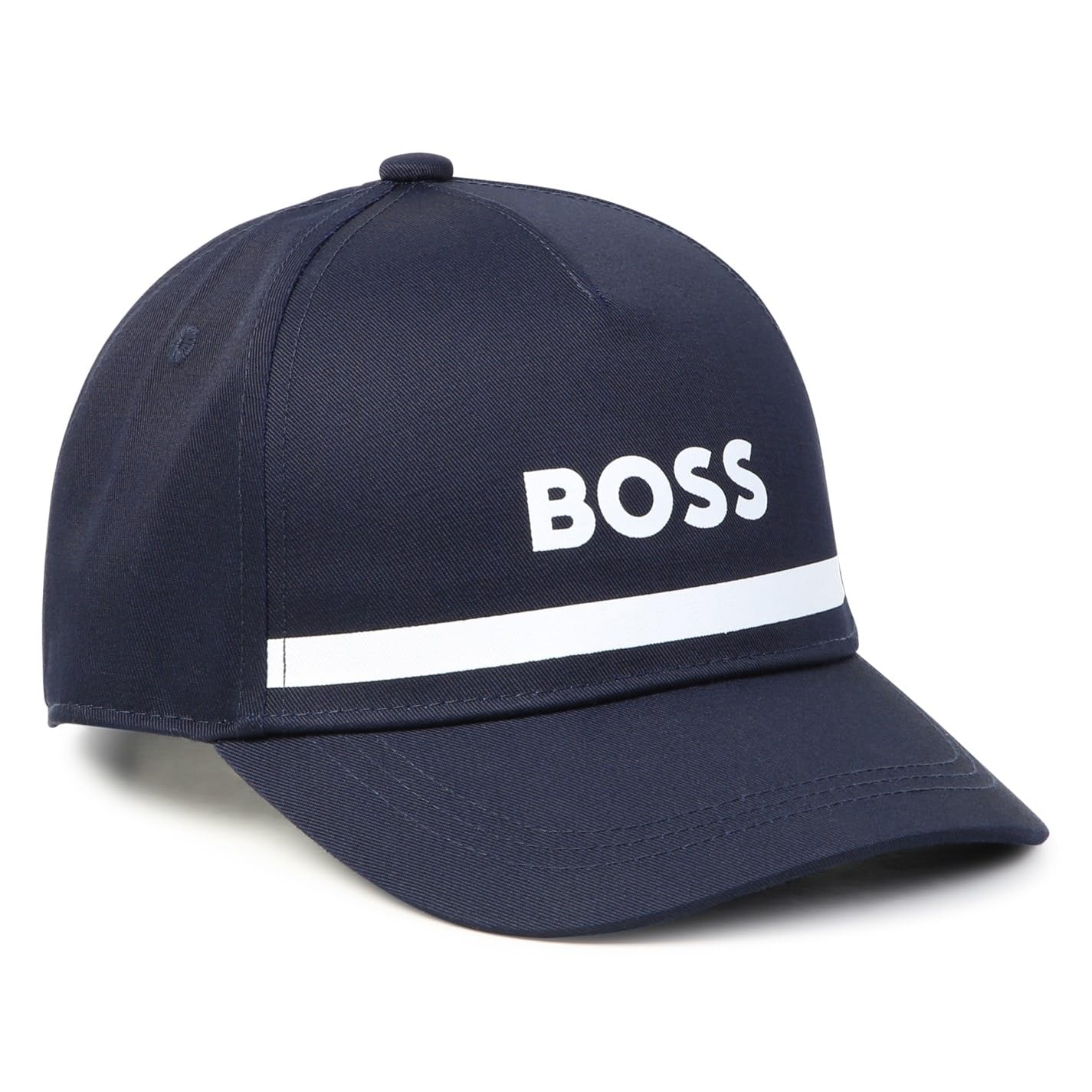 Boss Boys Navy Print Cap Junior 12-14 Years