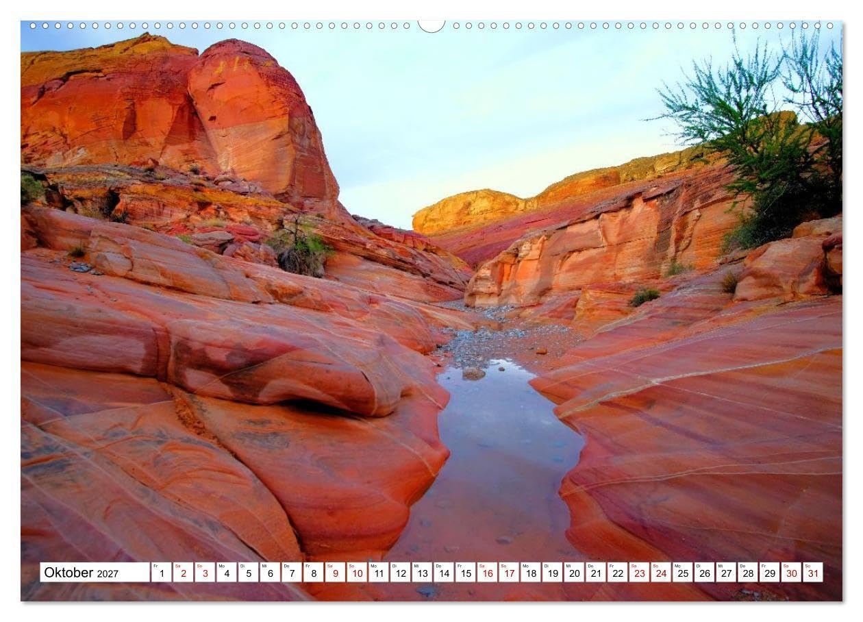 Naturwunder und Nationalparks der amerikanischen Westküste (hochwertiger Premium Wandkalender 2027 DIN A2 quer), Kunstdruck in Hochglanz: Die Schönheit des Wilden Westens (CALVENDO Orte)