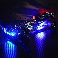 Vista 1 de Kit de iluminación LED para Mercedes-AMG F1 W14 E Performance Pull-Back, LED compatible con Lego 42165 Building Block