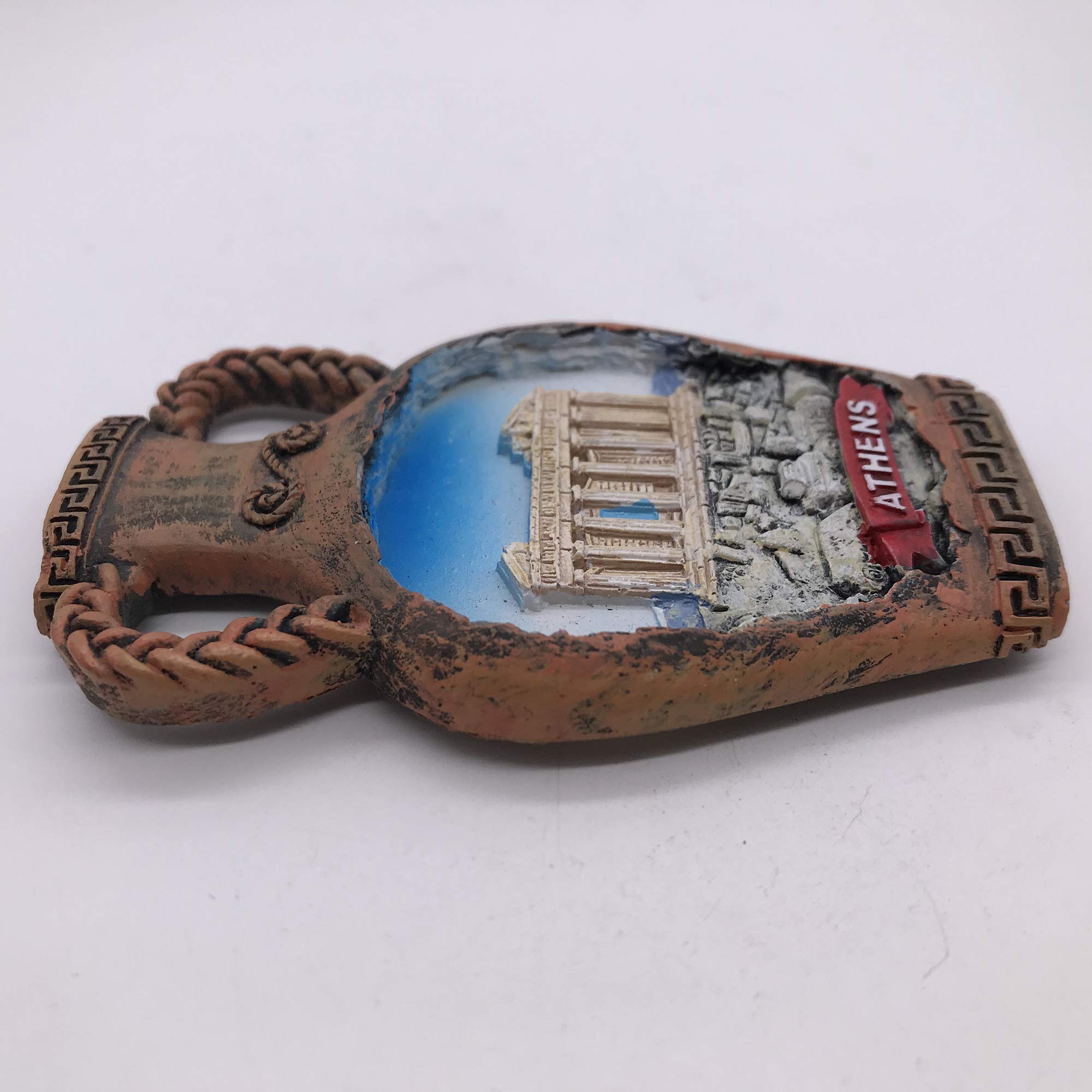 Atene Grecia 3D magnete frigorifero souvenir regalo casa e cucina decorazione adesivo magnetico frigorifero magnete collezione