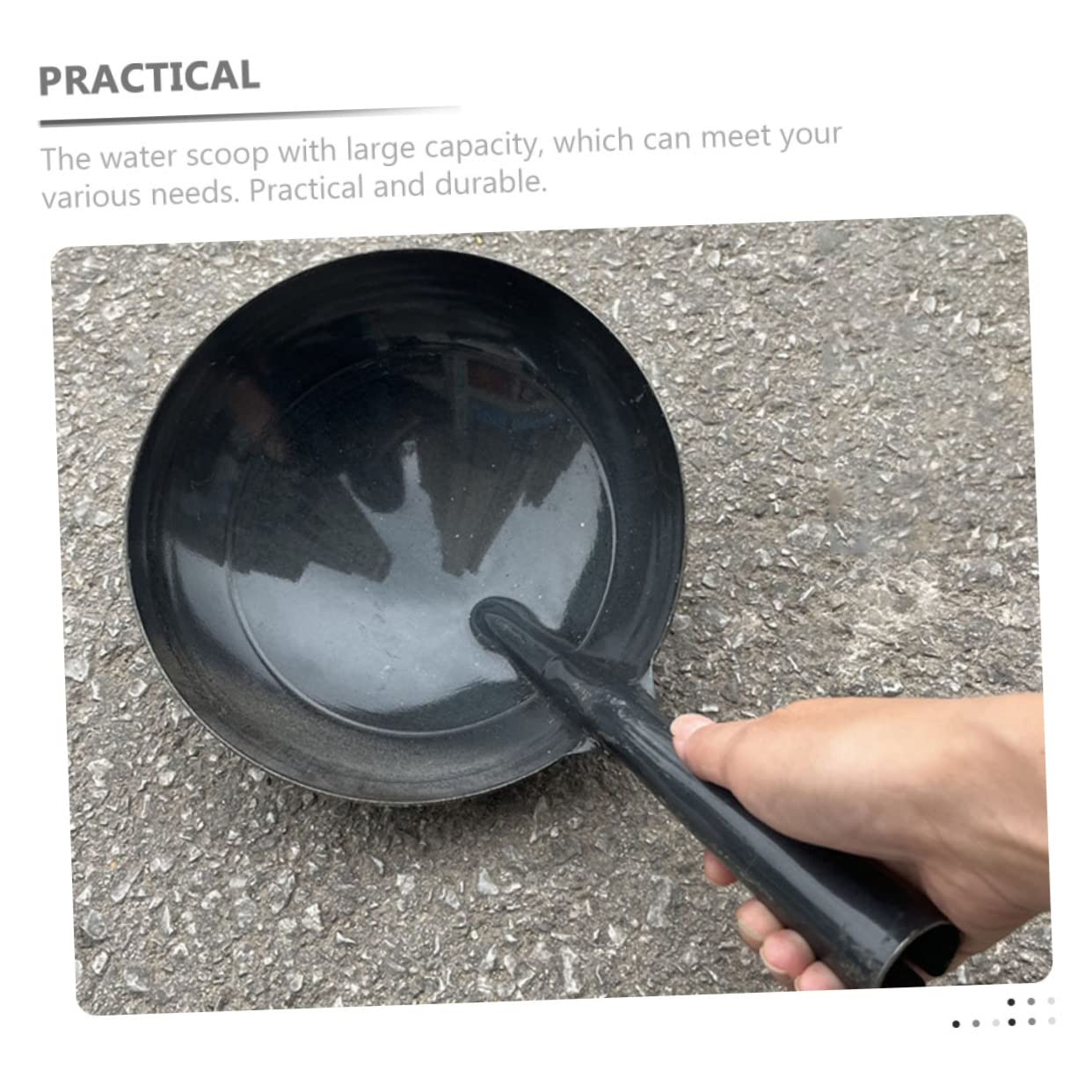 VALICLUD Louche Multifonctionnelle Résistante à Usure pour Cuisine Jardin Outil Pratique pour Arroser et Servir Eau Accessoire
