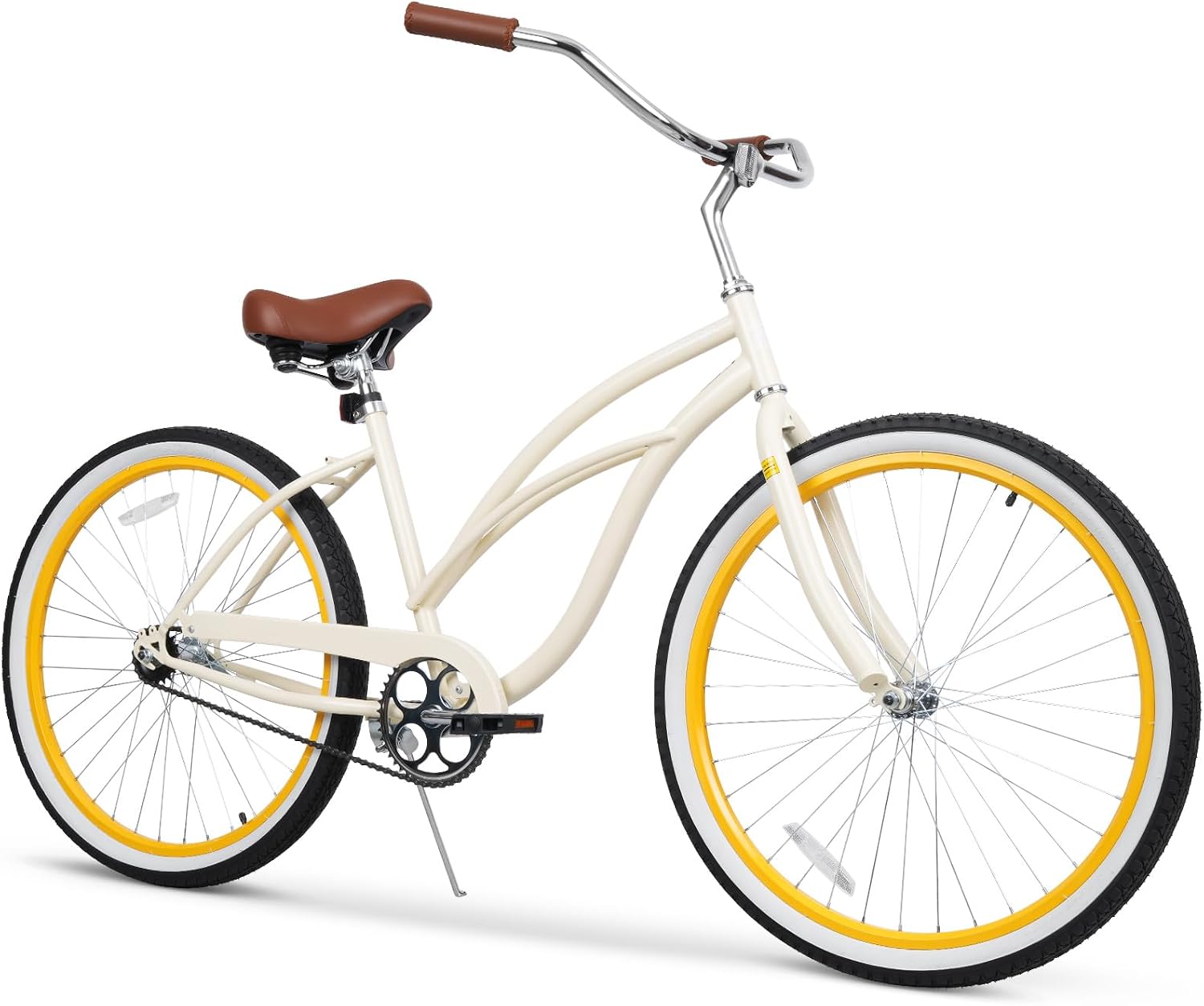 Beach Cruiser Bike 24 26 in City Commuter Bicycle for Women Men