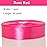 YASEO 1 Inch Rose Red Solid Satin Ribbon, 50 Yards Craft Fabric Ribbon for Gift Wrapping Floral Bouquets Wedding Party Decoration