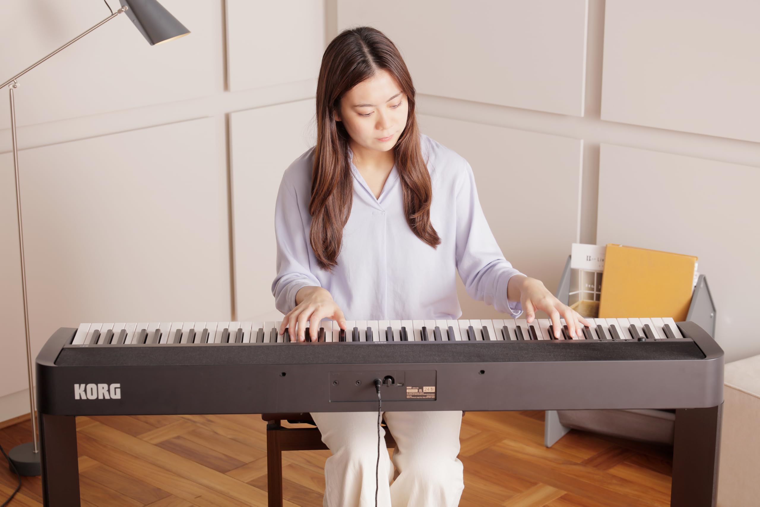 Amazon.co.jp: KORG(コルグ) 電子ピアノB2+ スタンド&3本ペダルセット